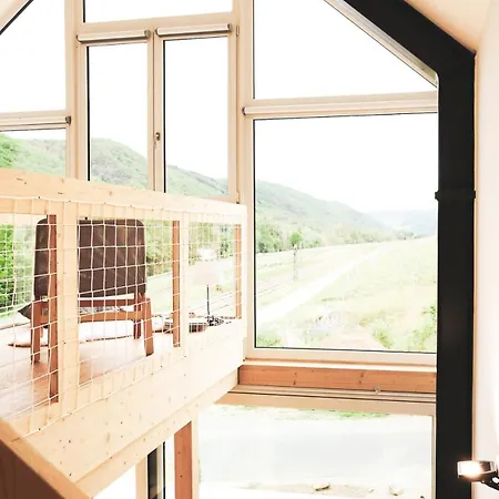 Mosel - Design-ferienhaeuser - Terrasse Und Traumblick, Naehe Cochem - Direkt Am Weinberg, Mitte Mit Sauna Dom wakacyjny