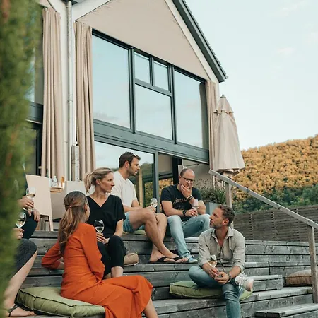 Mosel - Design-ferienhaeuser - Terrasse Und Traumblick, Naehe Cochem - Direkt Am Weinberg, Mitte Mit Sauna *