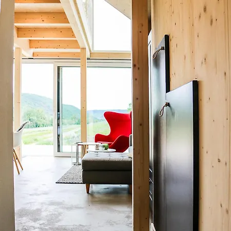 Mosel - Design-ferienhaeuser - Terrasse Und Traumblick, Naehe Cochem - Direkt Am Weinberg, Mitte Mit Sauna * Pommern