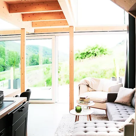 Mosel - Design-ferienhaeuser - Terrasse Und Traumblick, Naehe Cochem - Direkt Am Weinberg, Mitte Mit Sauna