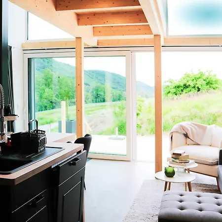 Mosel - Design-ferienhaeuser - Terrasse Und Traumblick, Naehe Cochem - Direkt Am Weinberg, Mitte Mit Sauna * Pommern