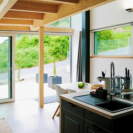 Mosel - Design-ferienhaeuser - Terrasse Und Traumblick, Naehe Cochem - Direkt Am Weinberg, Mitte Mit Sauna Dom wakacyjny