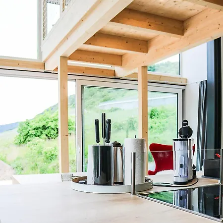 Mosel - Design-ferienhaeuser - Terrasse Und Traumblick, Naehe Cochem - Direkt Am Weinberg, Mitte Mit Sauna * Pommern