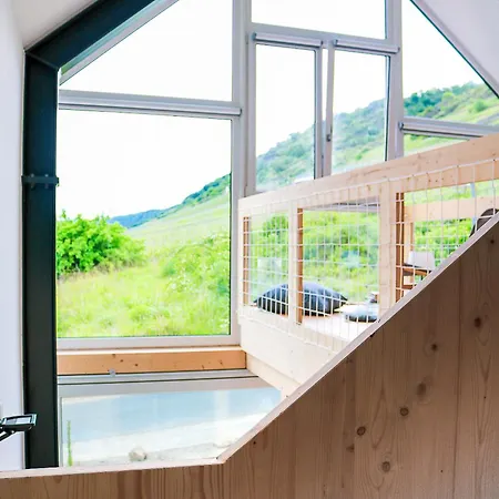 Dom wakacyjny Mosel - Design-ferienhaeuser - Terrasse Und Traumblick, Naehe Cochem - Direkt Am Weinberg, Mitte Mit Sauna *